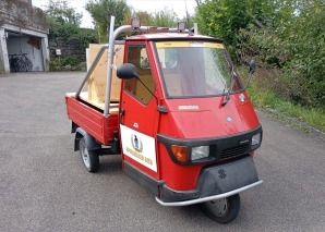 Mobile Bierbar – Piaggio Ape mit Zapfstation
