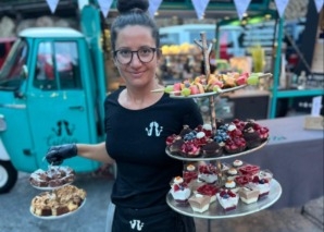 Piaggio Ape als Cocktailbar oder Foodtruck