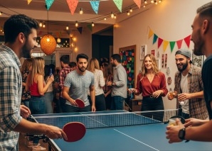 Ping pong with tavolata Italiana