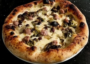 Pizza food truck napolitain