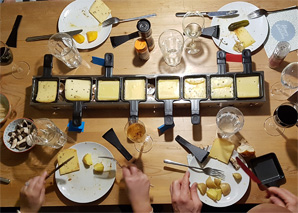 La raclette, un plaisir pour votre fête