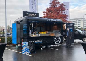 Rauchlachs aus dem Food Truck