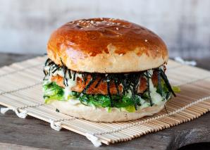 Rauchlachs aus dem Food Truck