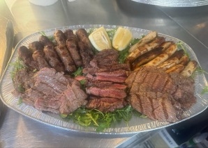 Steaksandwich aus dem Foodtruck