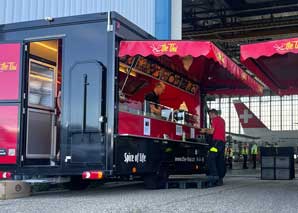 Food truck with authentic Thai specialties