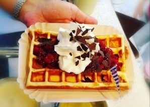 Waffeln aus dem Foodtruck