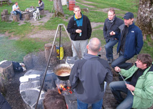 Forest Fondue in the Emmental