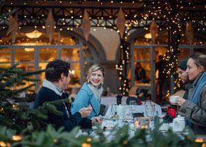 Dîner de Noël sur le lac de Zurich