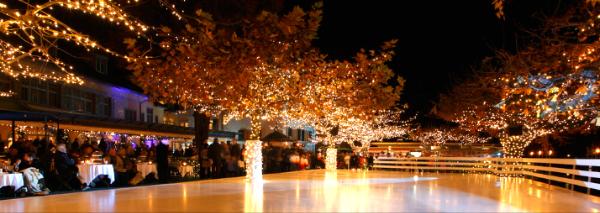 Christmas dinner on Lake Zurich