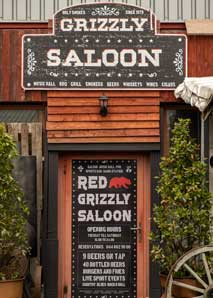 Western Saloon for Christmas Dinner