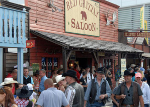 Pour les amateurs de western Saloon mobile pour grands groupes