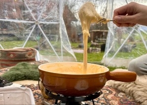 Outdoor-Fondue am Zürichsee