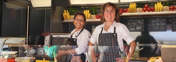Foodtruck mit salzigen und süssen Crêpes