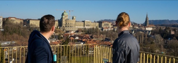 Dachterrassen-Apéro in Bern
