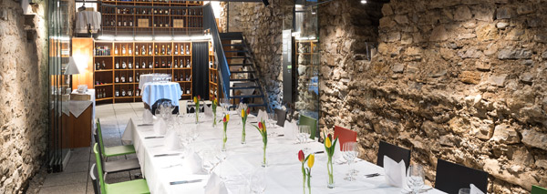 Dinner in the historical Cellar