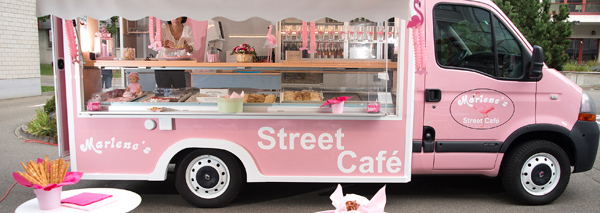 Feinste, hausgemachte Desserts aus dem Food Truck