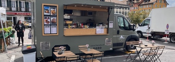 Foodtruck mit Schweizer Spezialitäten