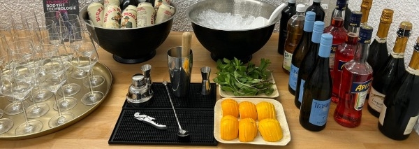 Getränke-Catering: Glühwein aus dem Holzfass