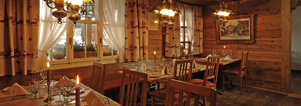 Gourmet in the old Bernese Oberland House