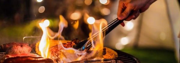 Grillparty am Stadt-Strand