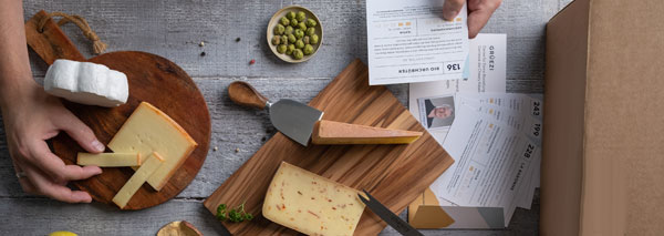 Dégustation de fromages avec des sommeliers (sur place ou en ligne)