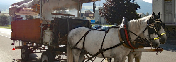 En calèche pour savourer un brunch