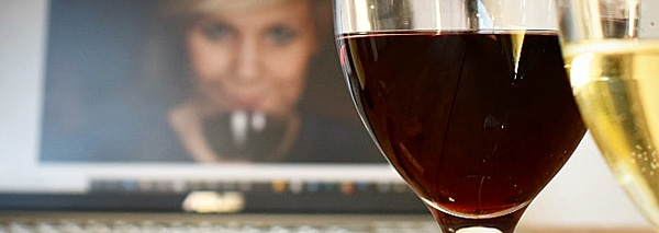 Dégustation de vin au bureau à domicile