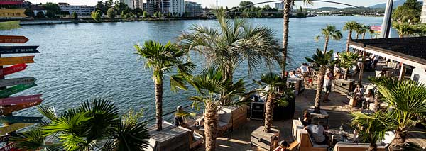 Sommerfest mit Strandfeeling in Basel