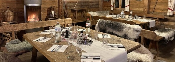 Christmas chalet evening in the Bernese Oberland