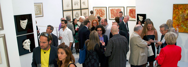 Visite guidée et repas dans la galerie d'art