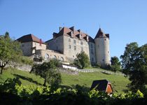 Zeitreise beim Schloss Greyerz