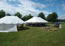 Fête estival au bord de l'Aare