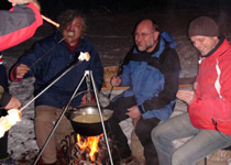 Fondue ou raclette à l'extérieur