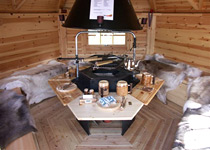 Grillhüttenzauber im Lapplandhaus