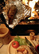 Grillhüttenzauber im Lapplandhaus