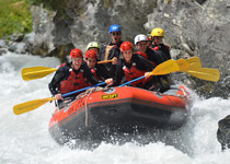 River rafting on the Inn