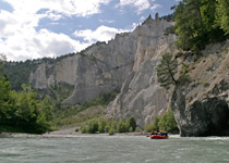 River rafting in Graubünden