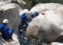 Canyoning in the Boggera