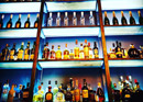 Préparation de cocktails dans un bar tendance à Bâle