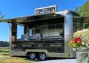 Crepes, frozen yogurt, bubble waffle and coffee from the food truck