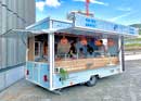 Food Truck avec de la nourriture grecque originale