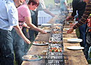 Barbecue fun on the longest barbecue in Switzerland