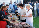 Asado Argentina - barbecue sur le grand gril ä charbon