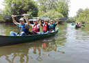 Guided canoe tour - the fun on water