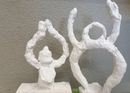 Figuren aus Draht und Gips gestalten