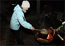 Fondue en plein air