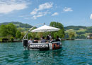 Party boat on Lake Lucerne