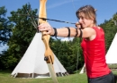 Tipi and archery romance