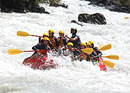 River rafting on the Lütschine