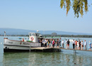 By boat on the lakes of the Jura